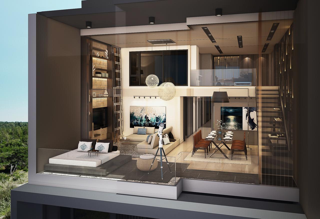 The Aristo By Holy Cow, 4-Br Loft, 150 M2, Pool View Aparthotel Pantai Surin Bilik gambar