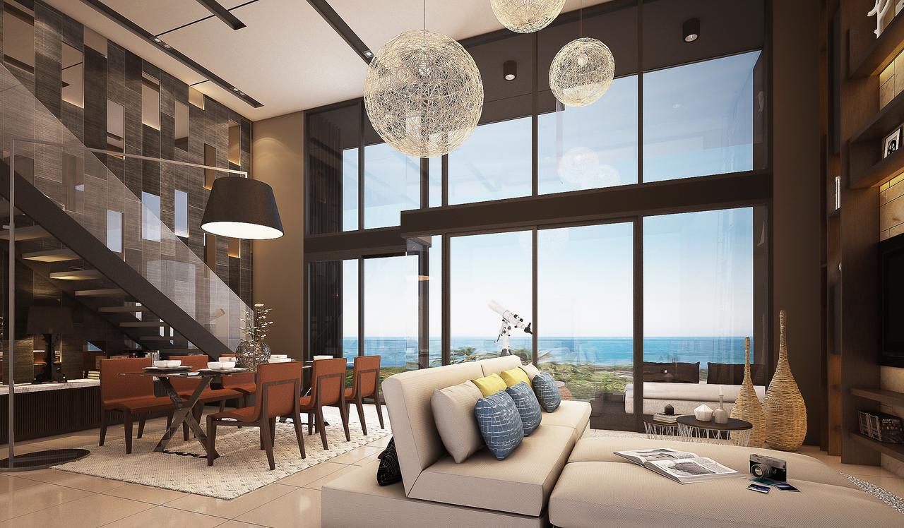 The Aristo By Holy Cow, 4-Br Loft, 150 M2, Pool View Aparthotel Pantai Surin Bilik gambar